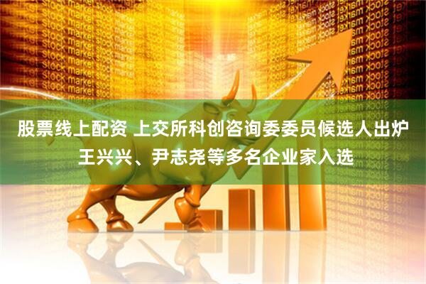 股票线上配资 上交所科创咨询委委员候选人出炉 王兴兴、尹志尧等多名企业家入选